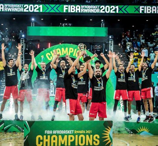 🏆 We are the champions 🏆🔥🏀🇹🇳 2021